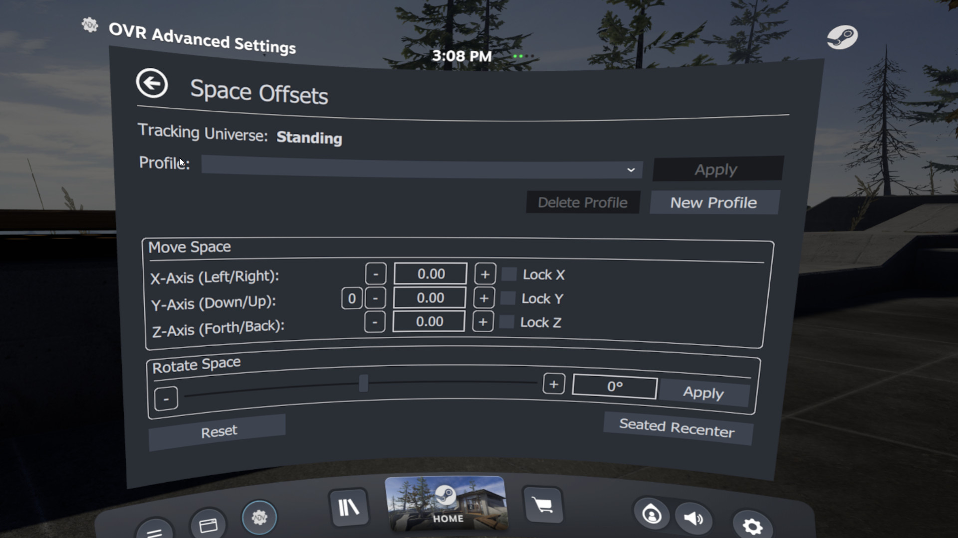 Desktop Overlay in VR Screenshot